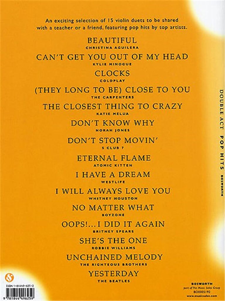 Double Act Pop Hits